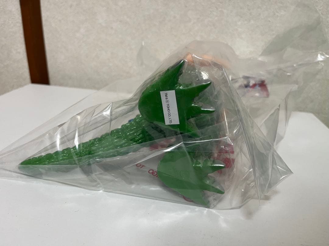 M1号 中島春雄ゴジラ ブルマァク シルバー スプレー版 ソフビ　マルサン