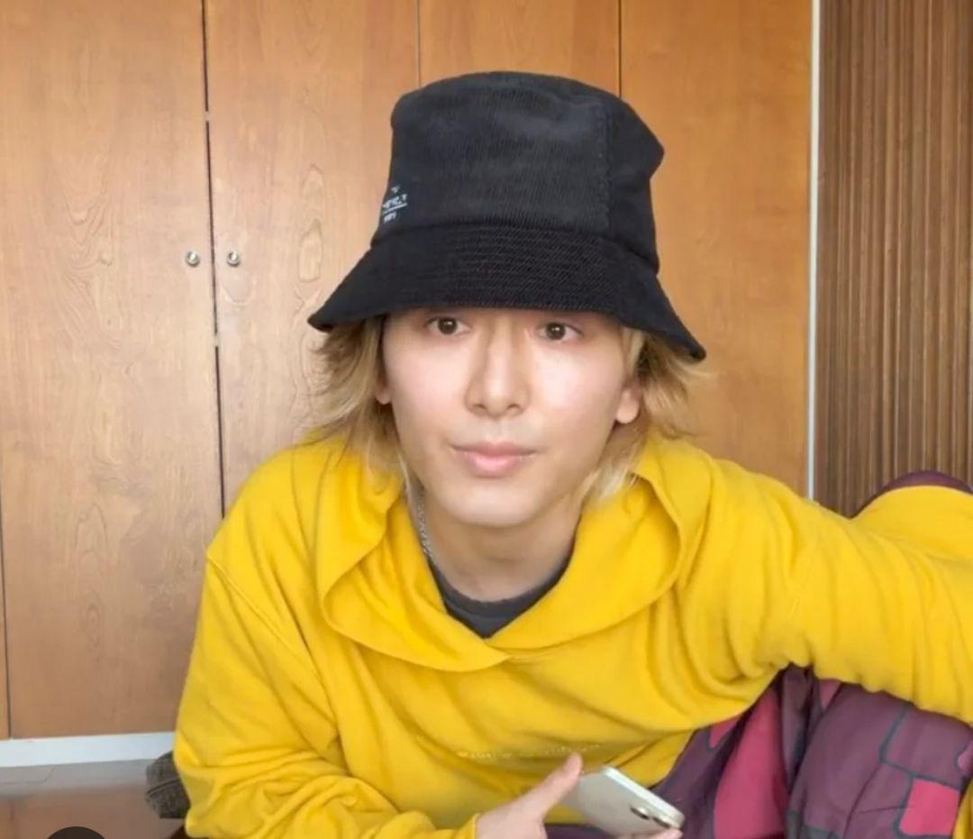 【ペルシャ】【試着のみ】藤井風 パーカー M マスタード