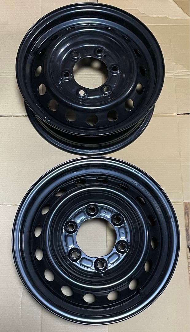 送料込み　②E26 キャラバン　新車外し　純正ホイール　②と同時購入必須