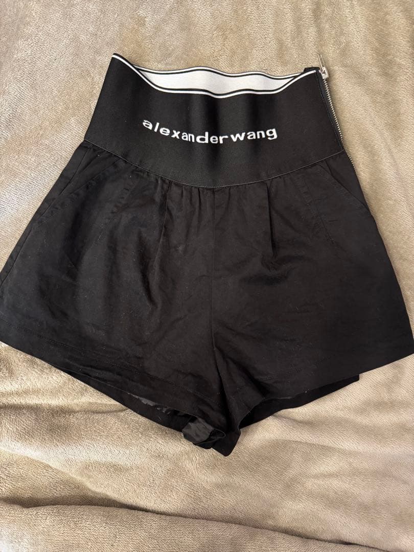 alexander wang ブラックショートパンツM