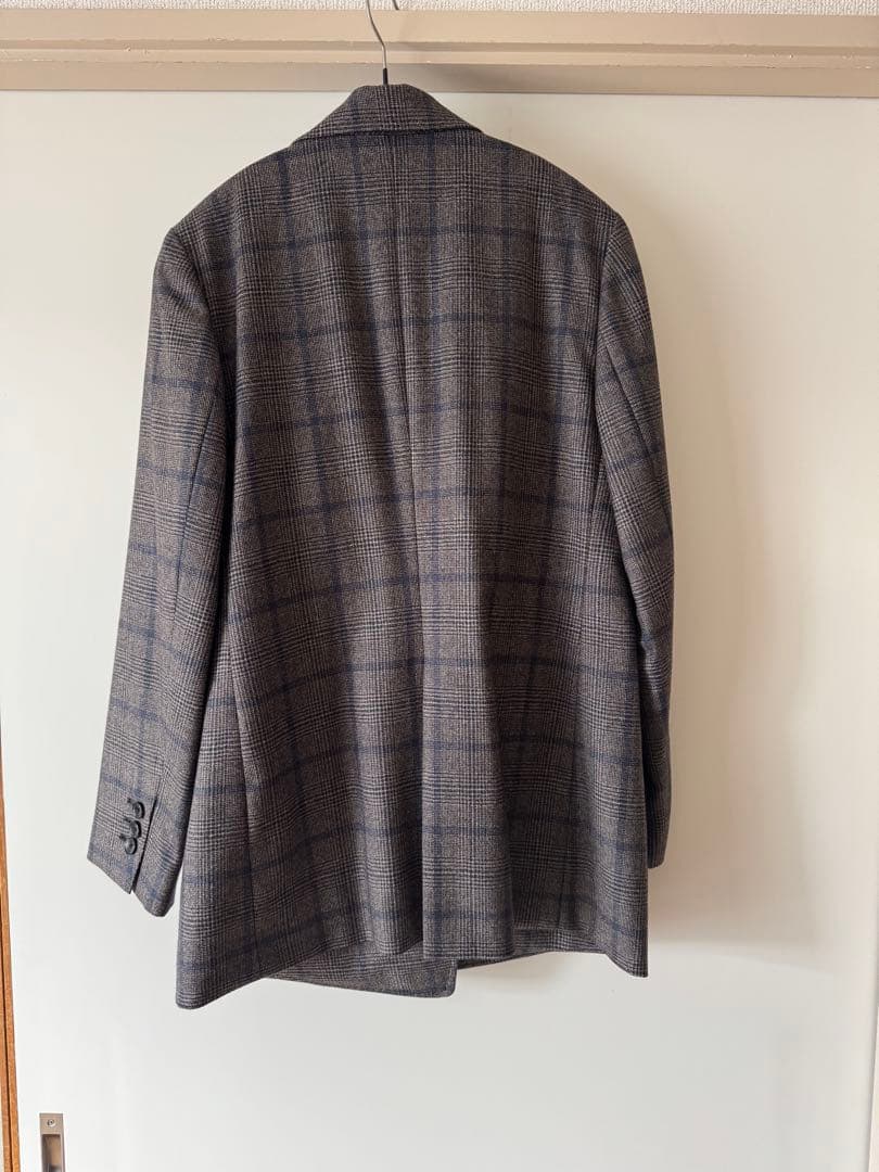 Tomorrowland チェック柄 ダブルブレストジャケット