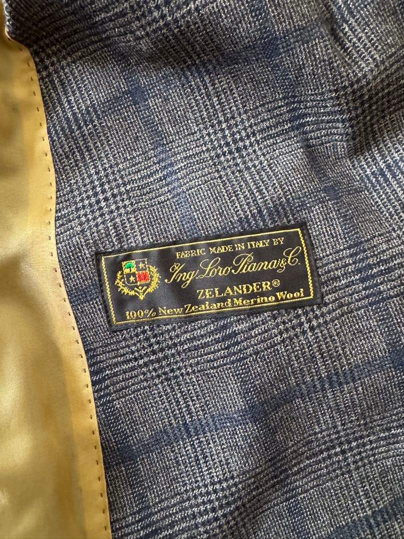 Tomorrowland チェック柄 ダブルブレストジャケット