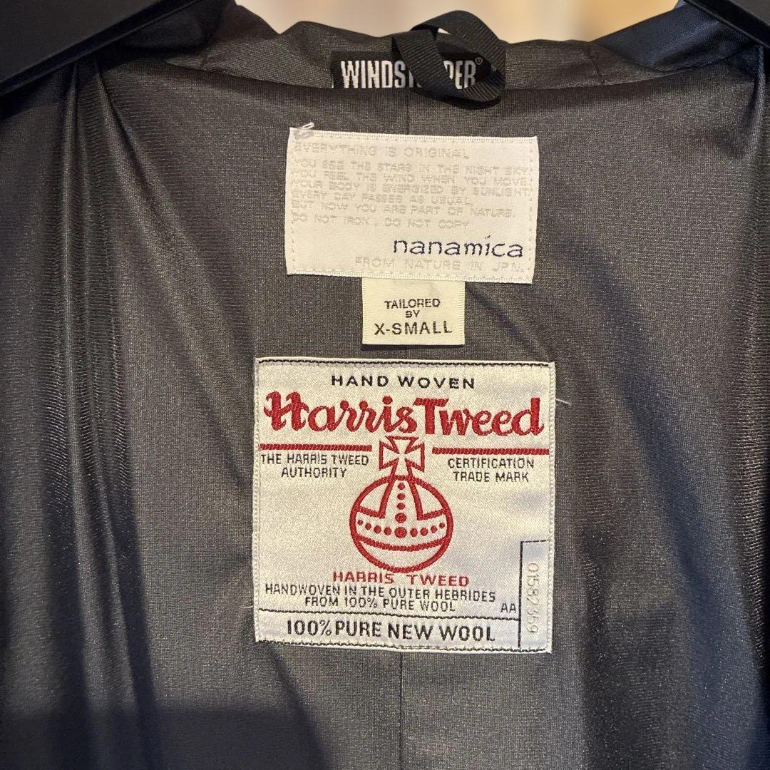 nanamica Harris tweed ダッフルコート