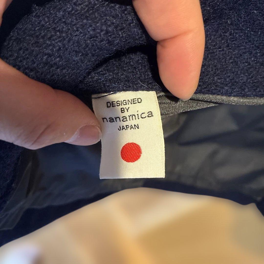 nanamica Harris tweed ダッフルコート