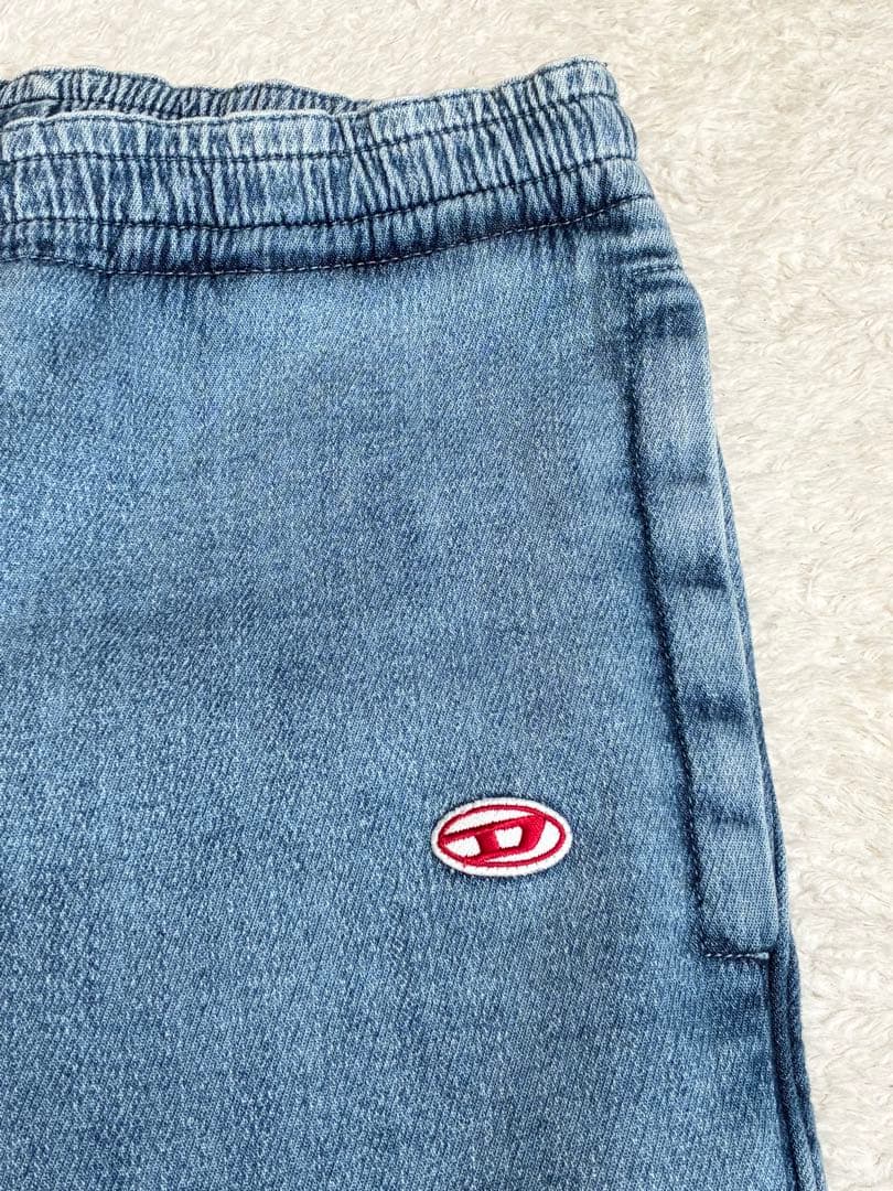【美品】DIESEL D-LAB-NE スウェットデニムパンツ XL