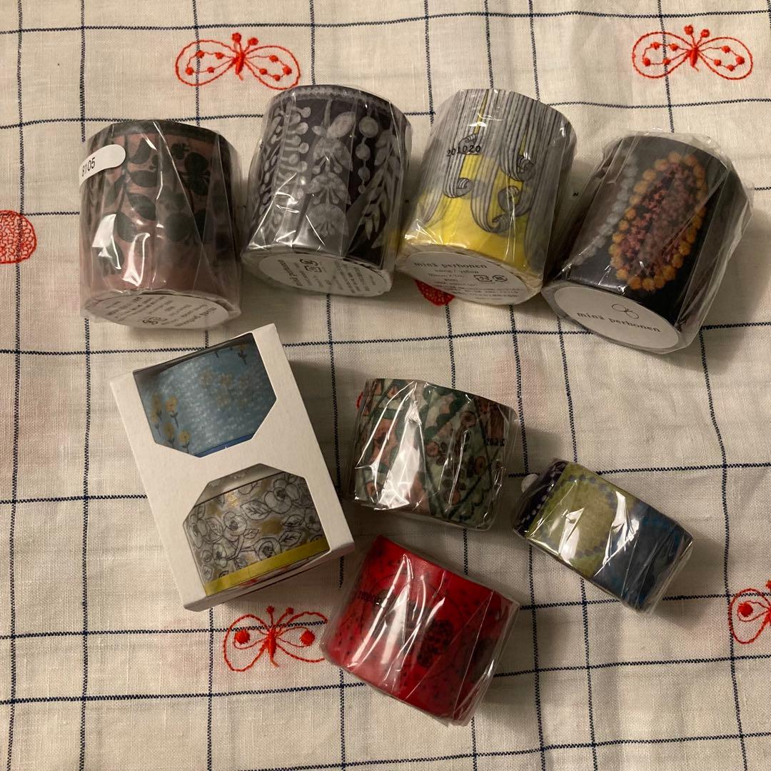 マスキングテープ セット　ミナペルホネン　バラード　タルト　タンバリン