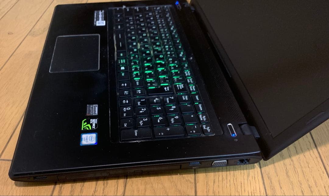 GALLERIA QSF960HGゲーミングノートPC Core i7