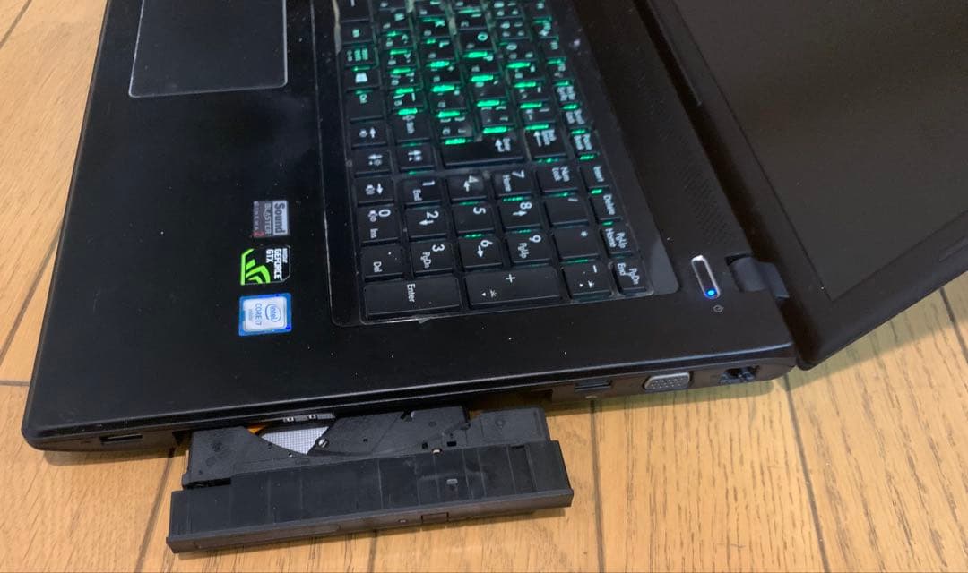 GALLERIA QSF960HGゲーミングノートPC Core i7