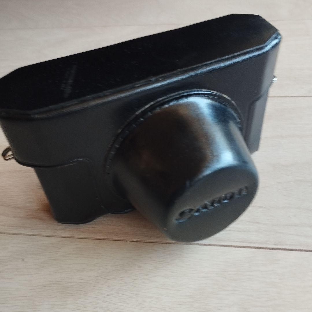 【ジャンク品】キヤノン　CANON　4Sb改　ボディ　純正本革速写ケース付き
