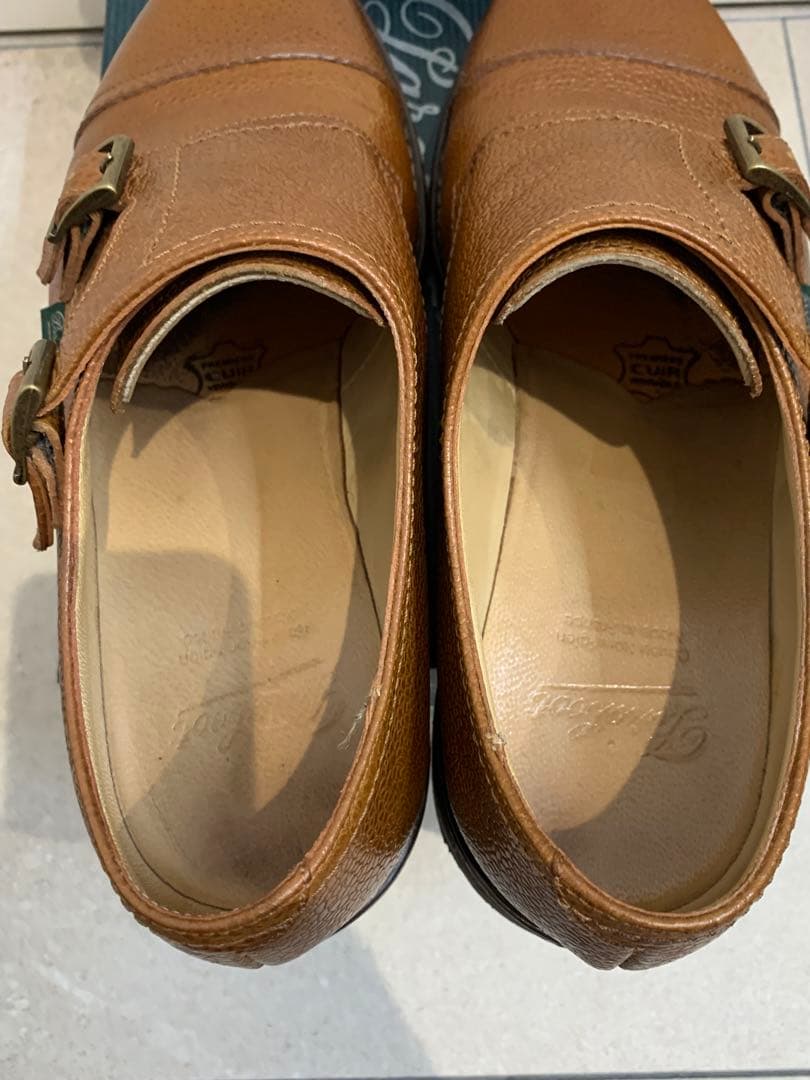 パラブーツ ウィリアム グレインコニャック UK7.5