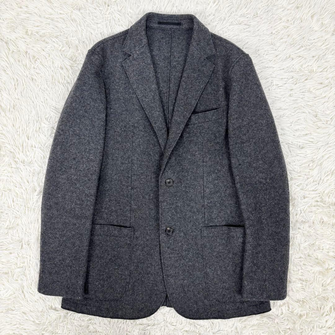 未使用級！J.PRESS 圧縮ウール テーラードジャケット LL