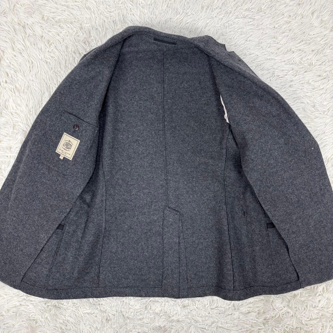 未使用級！J.PRESS 圧縮ウール テーラードジャケット LL