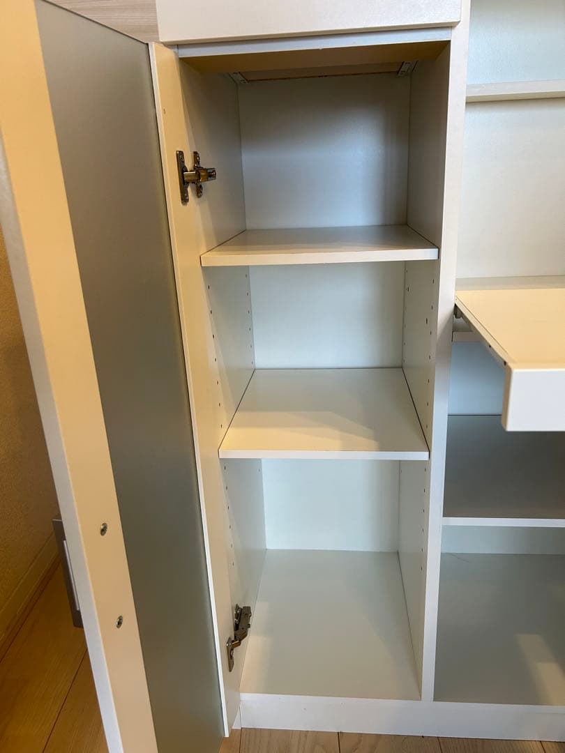 【梱包たのメル便】ニトリ　レンジ台　フォルムN RE1175 WH