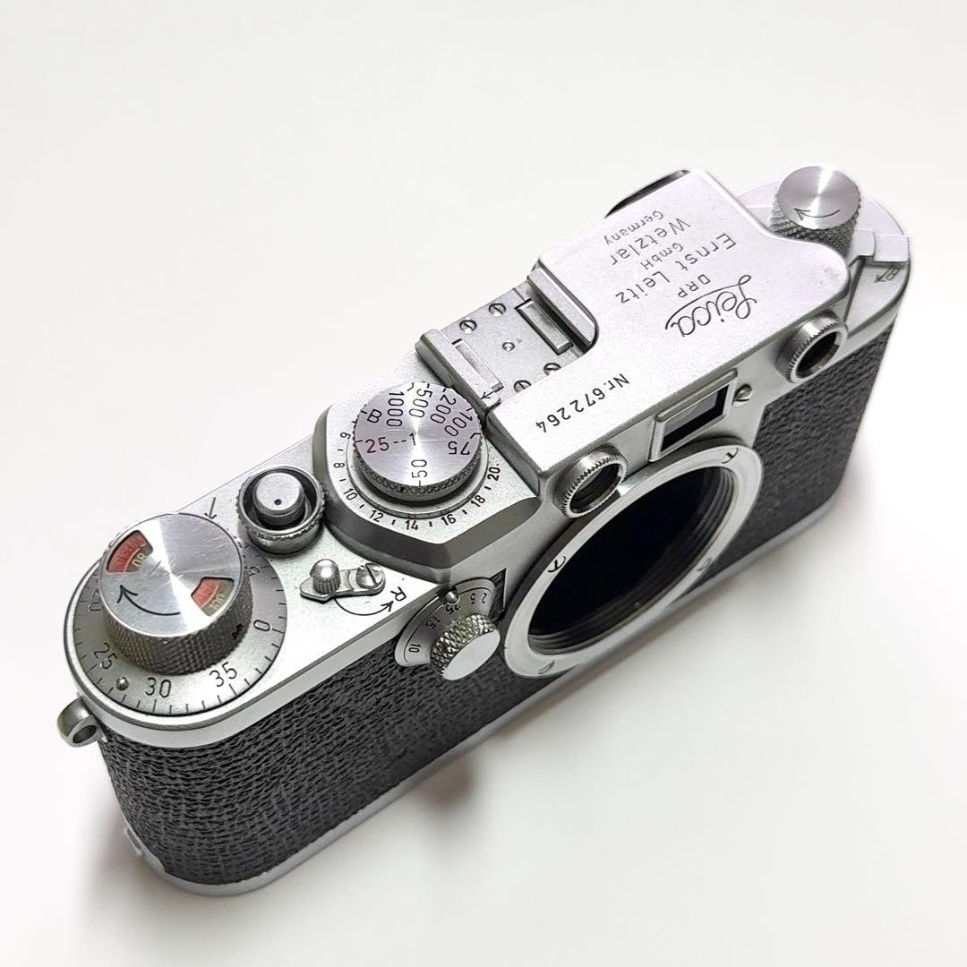 【整備品】ライカ Ⅲf（レッドダイヤル）Leica Leitz バルナック 3f