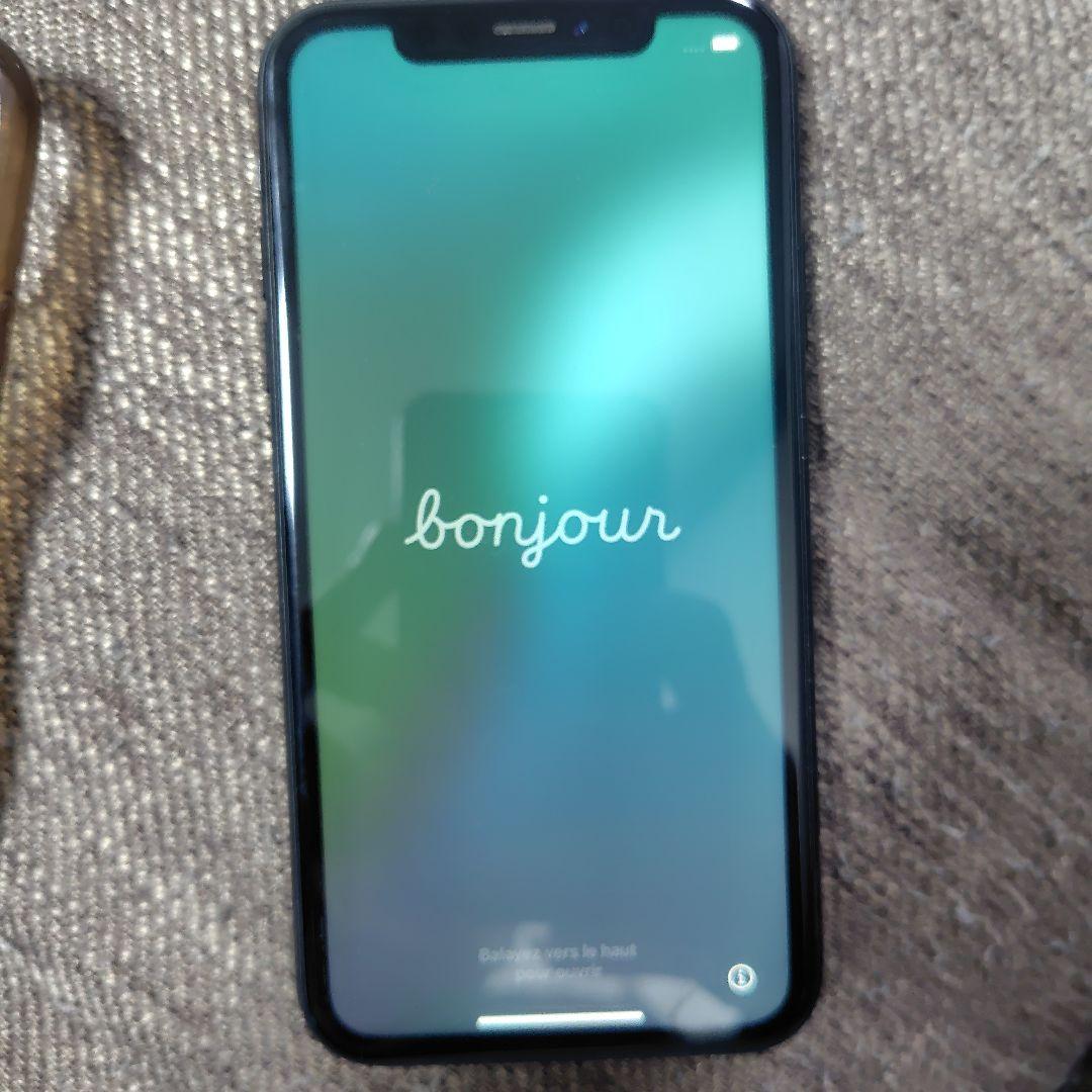 Apple iPhone XR 　128gブラック 本体　SIMフリー