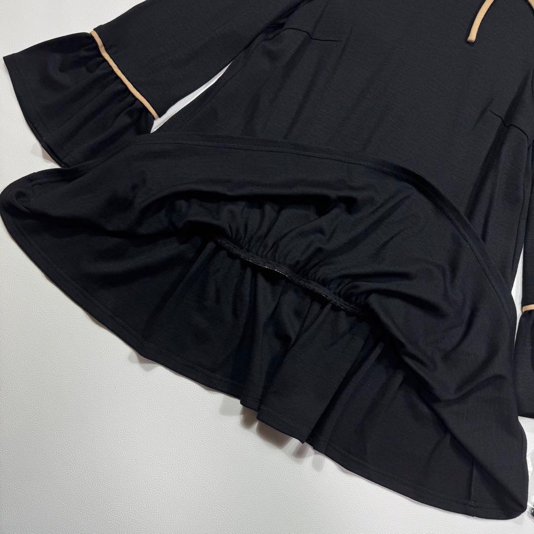 【現行】エムズグレイシー チュニック カップル猫 りぼん ギャザー