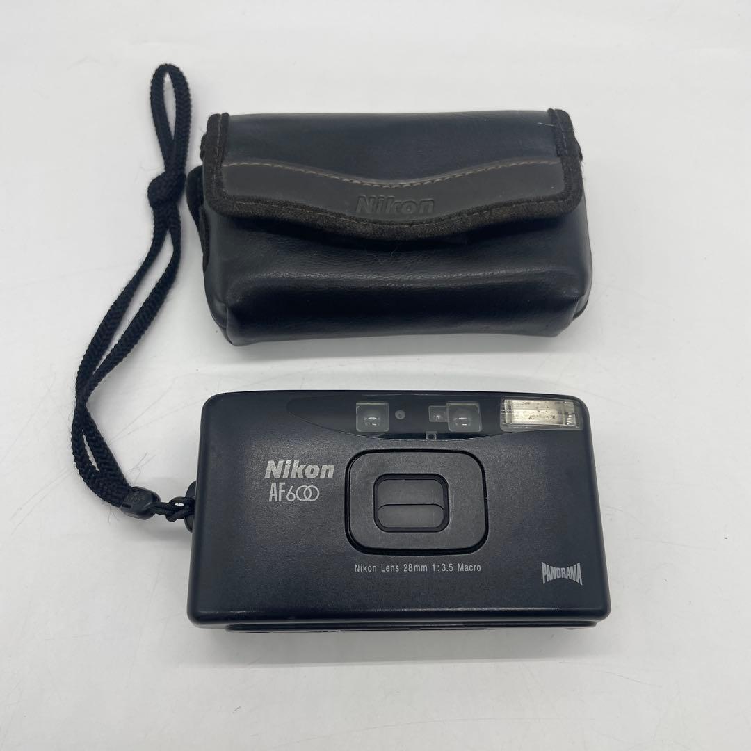 Nikon AF600 フィルムカメラ パノラマ 通電確認済 現状品