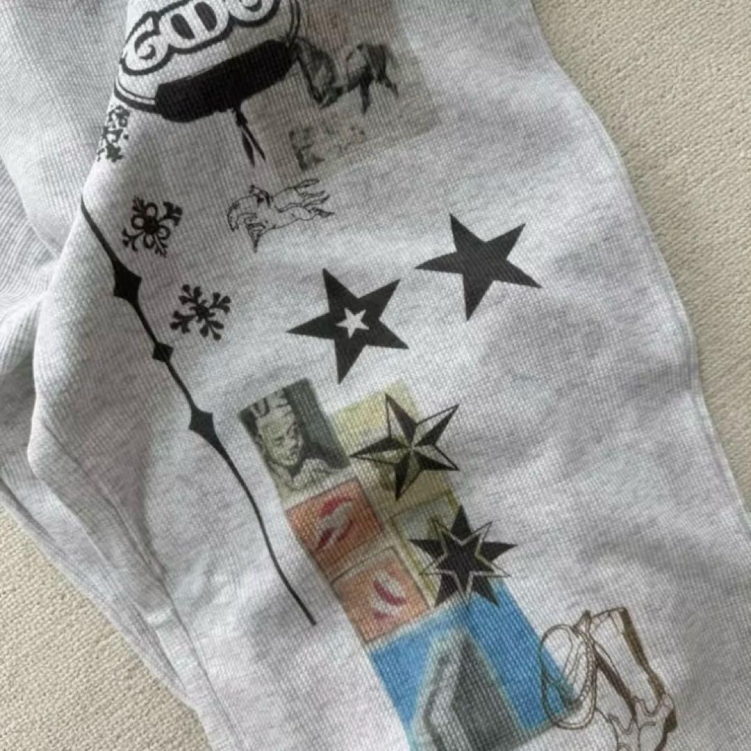 パンツ TOOMUCHTAX PRINTED WAFFLE PANTS