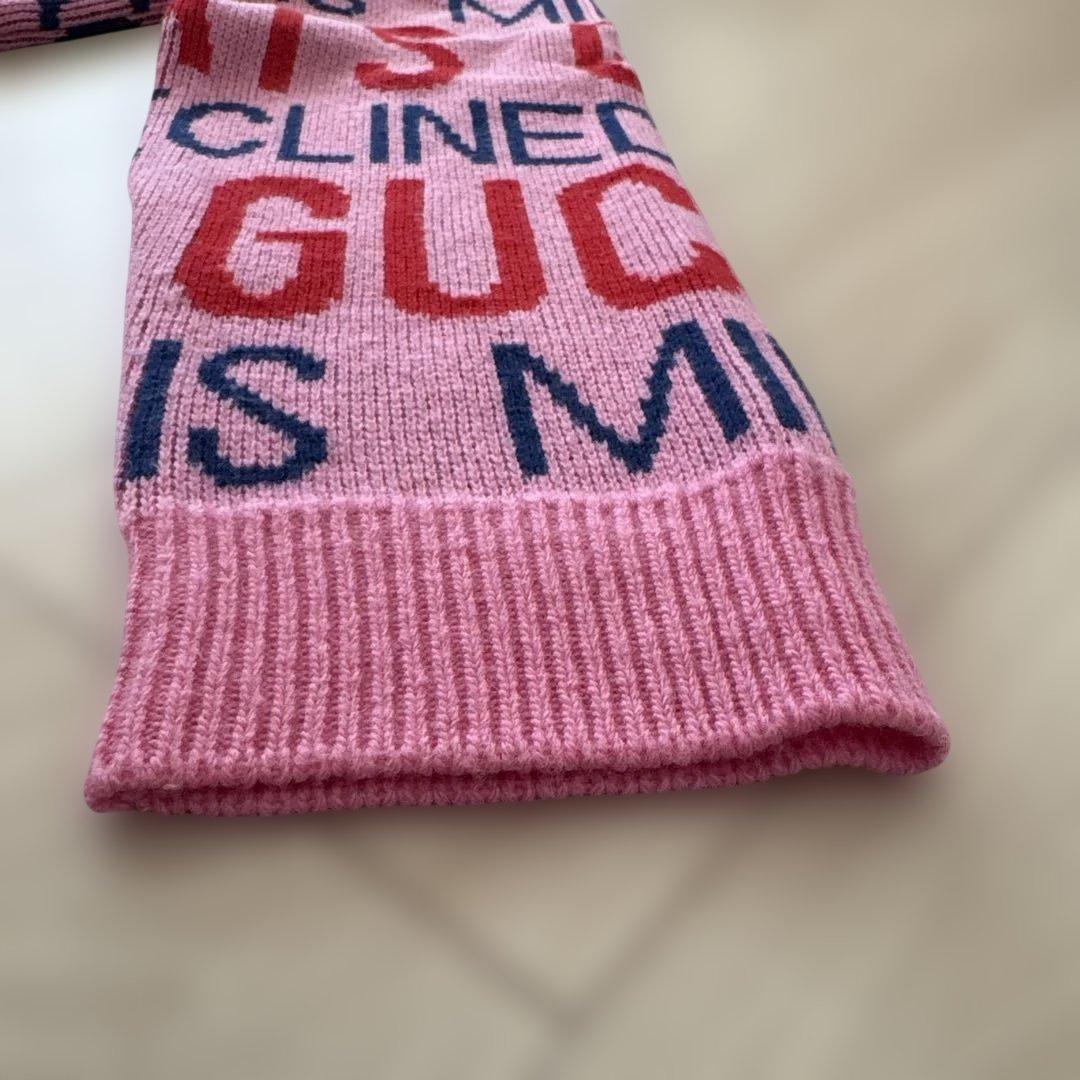 2*2様 【L】GUCCI ジャガードニット　100周年　ピンク