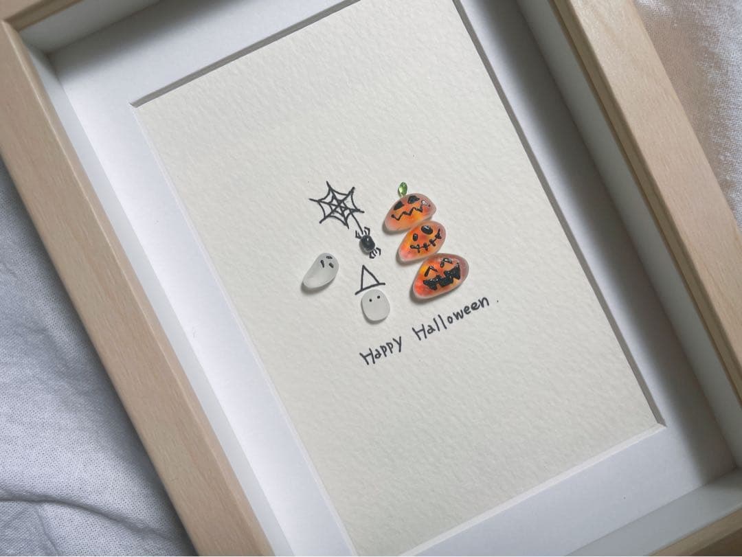 シーグラスアート　12か月カレンダー　　　　S-182