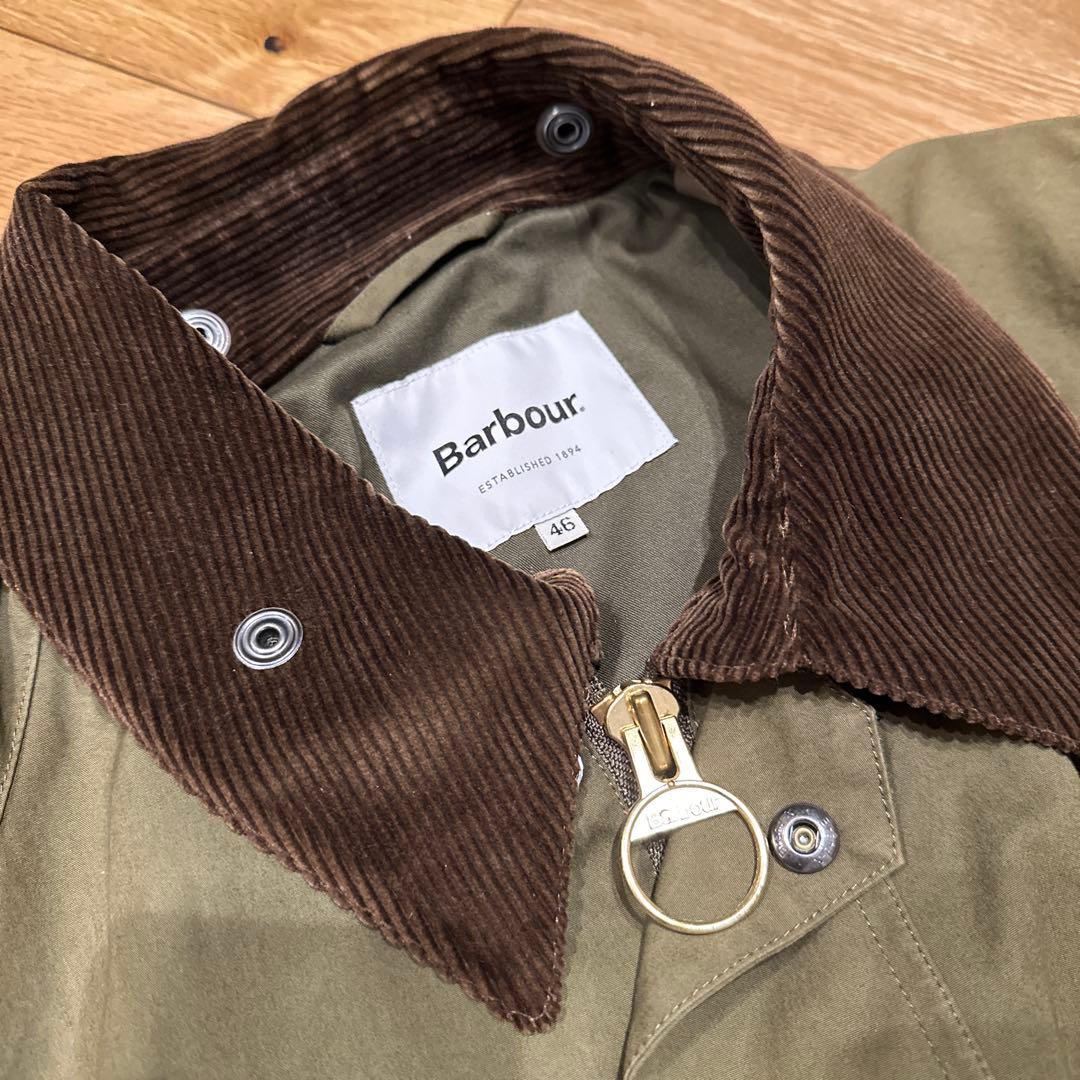 barbour 別注 オーバーサイズ ビデイル ノンオイル 美品