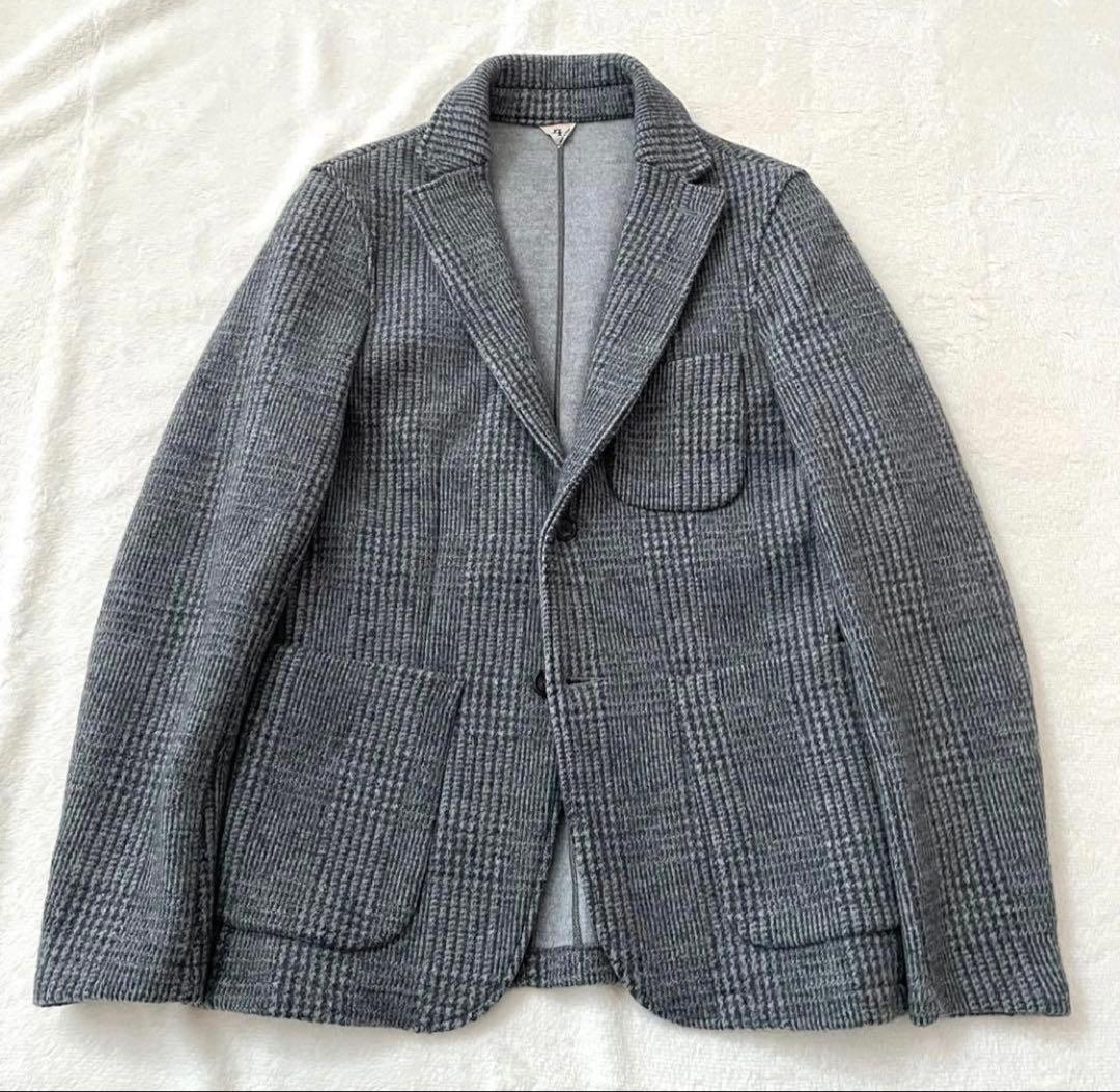 美品 FilMelange JEKYLL テーラードジャケット 縮絨ウール