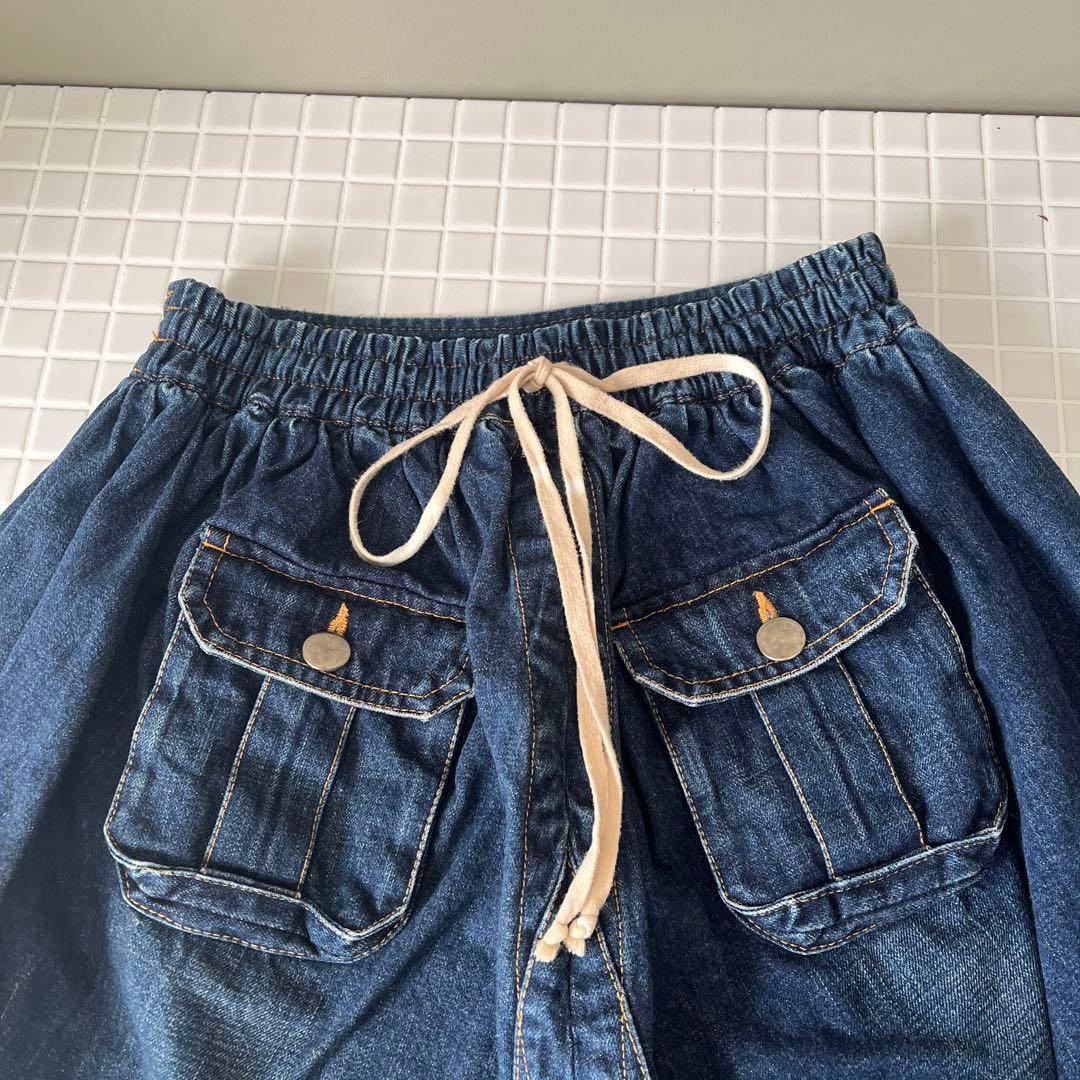 トリココムデギャルソン　サルエルデニム　M