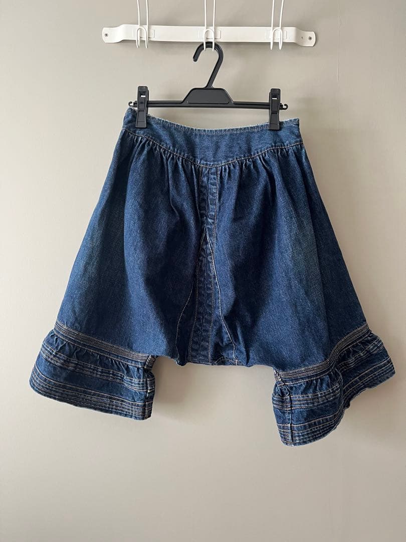 トリココムデギャルソン　サルエルデニム　M