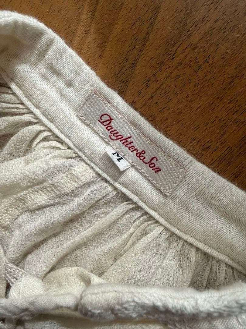 daughter&son聖歌隊のブラウス　セットアップ