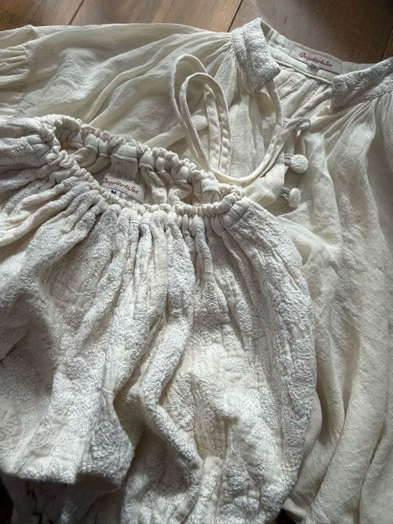 daughter&son聖歌隊のブラウス　セットアップ