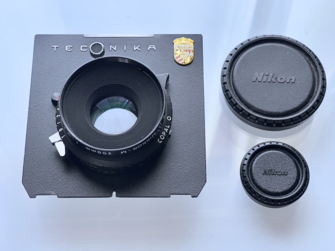 わ*ん様 [美品] 大判カメラレンズ　ニッコールM 200mm F8S 後期型