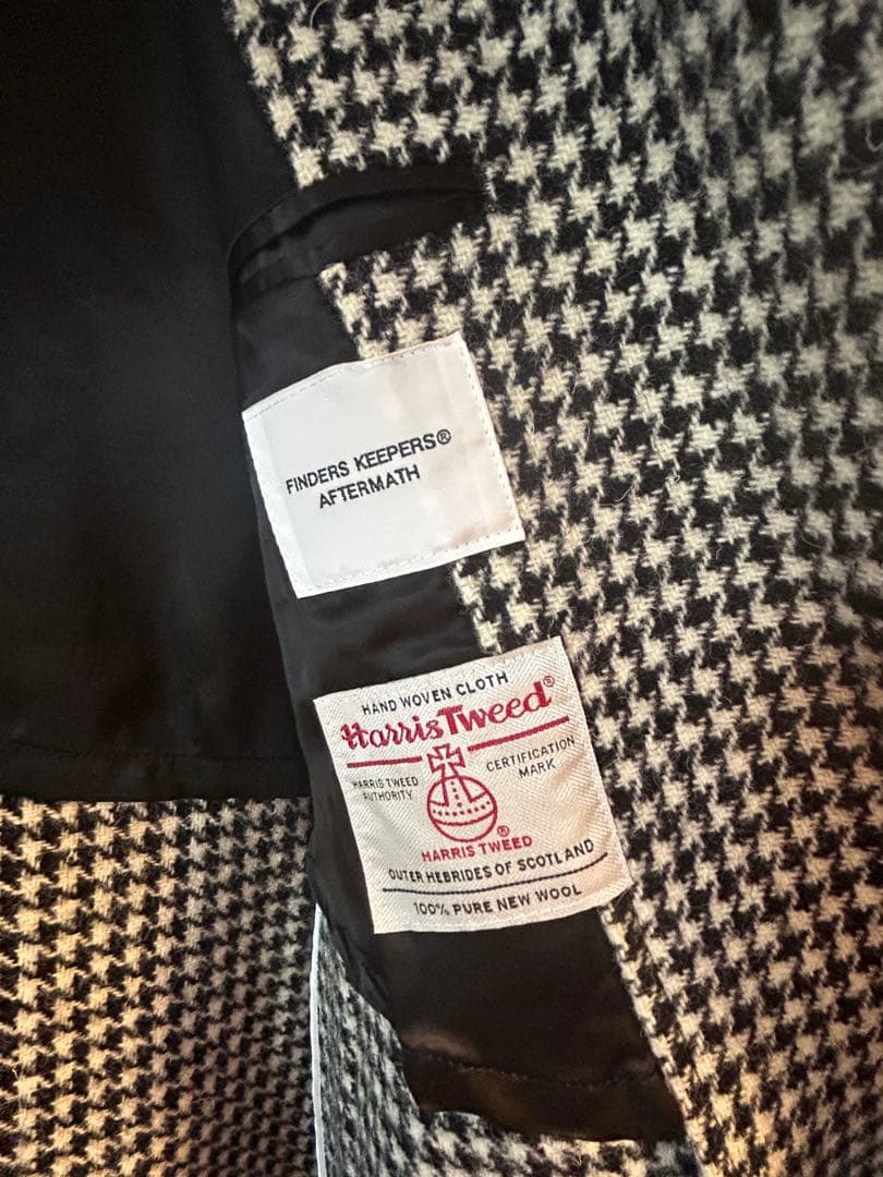 FindersKeepers ハリスツイードコート　ファインダーズキーパーズ