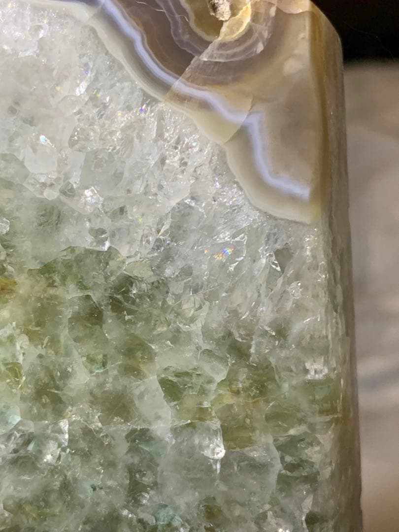 美品！アメジストクラスター六角柱