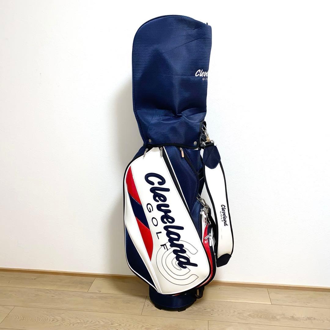 良品☆クリーブランド メンズゴルフクラブ セット☆初心者 キャディバッグ付 R右