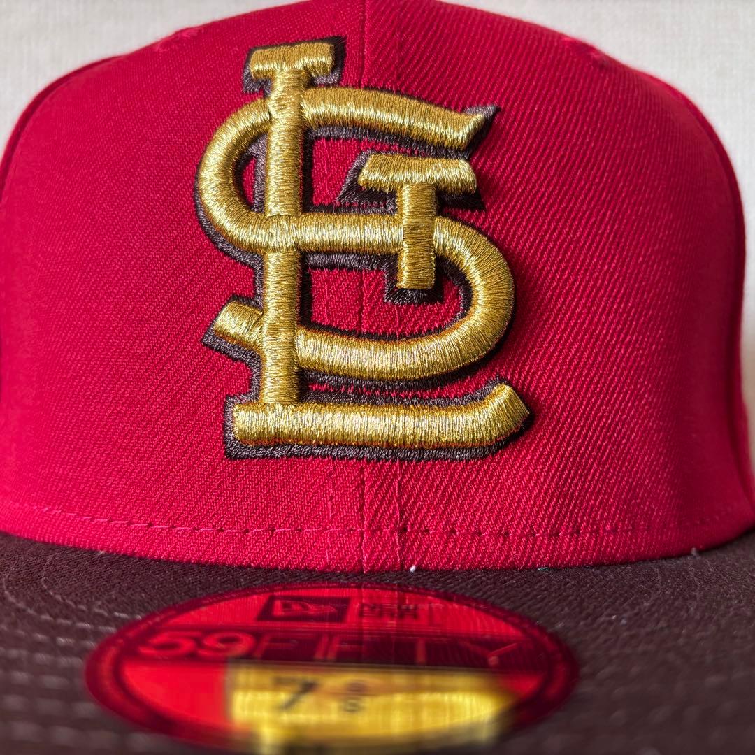 【海外限定】ニューエラ セントルイスカージナルス 59FIFTY レッド