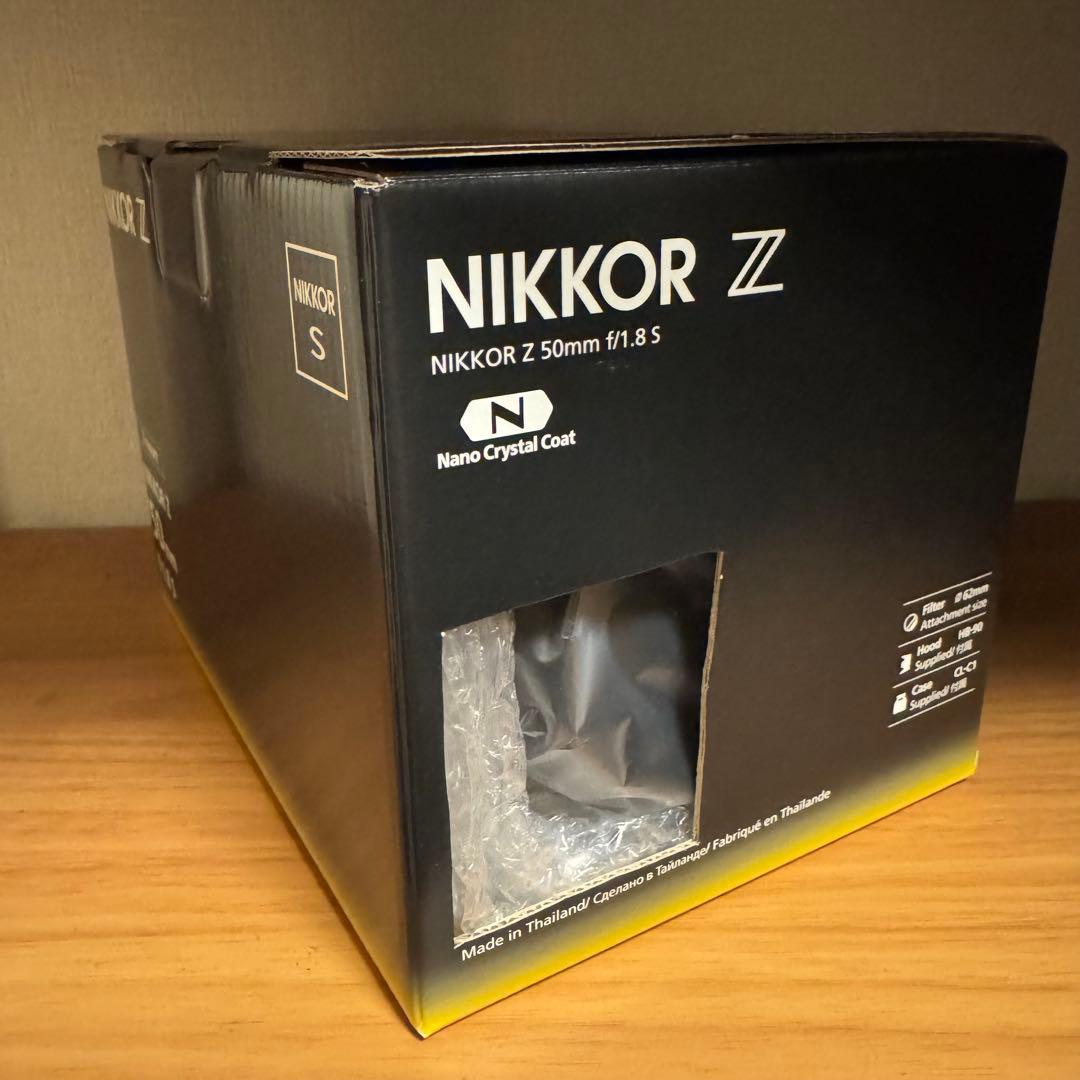 【美品】Nikon NIKKOR Z 50mm f/1.8 S