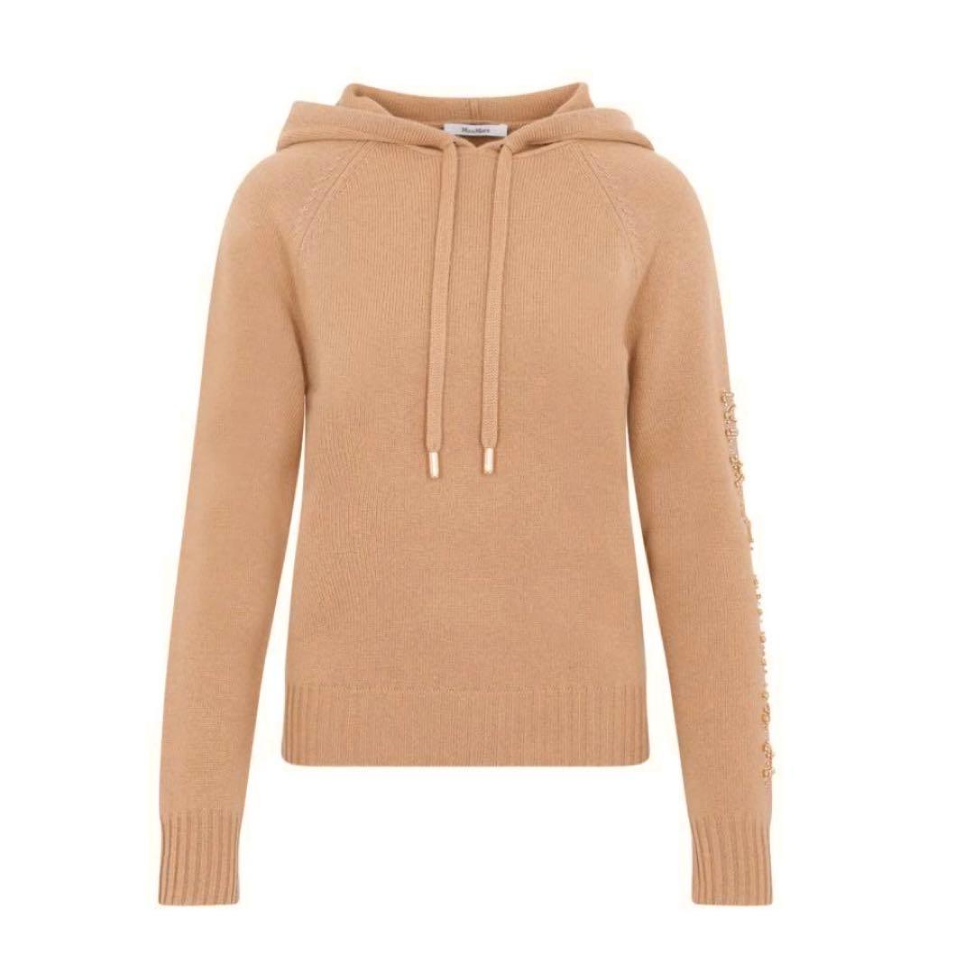 MAXMARAマックスマーラ ニットフーディパーカーレディース S