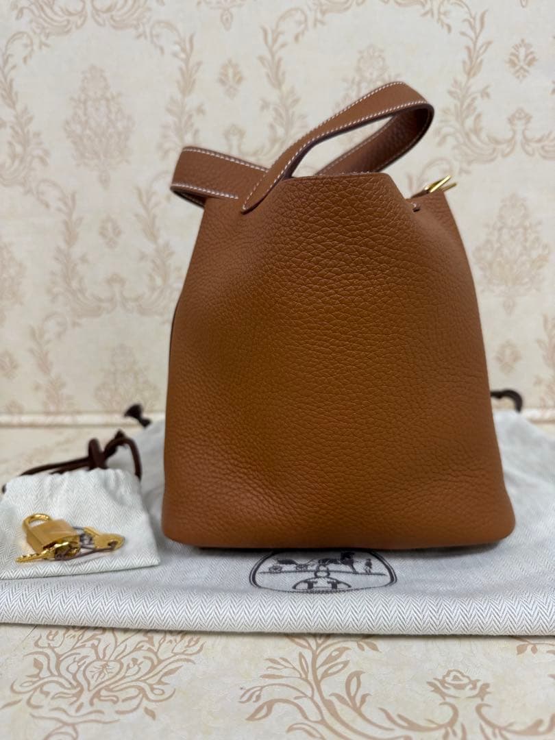 【美品】エルメス　ピコタンロックPM ゴールド/Gold金具　U刻印