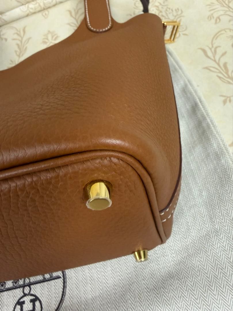 【美品】エルメス　ピコタンロックPM ゴールド/Gold金具　U刻印