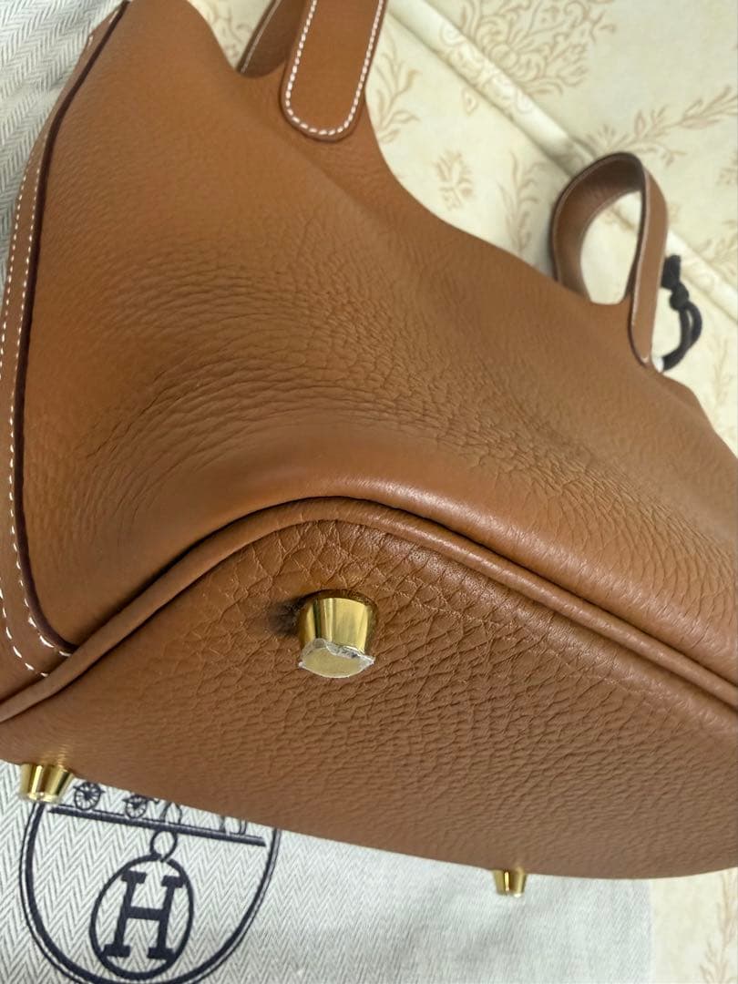 【美品】エルメス　ピコタンロックPM ゴールド/Gold金具　U刻印