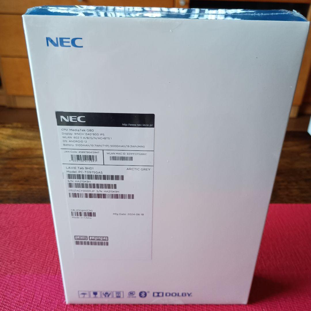 ■夏菜命■新品☆NEC LAVIE Android タブレット