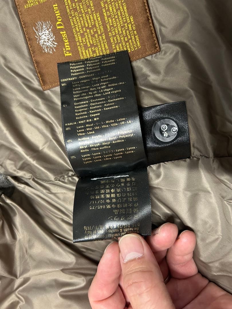 ムーレー　MOORER FAYER-NO ダウンベスト　サイズ４６