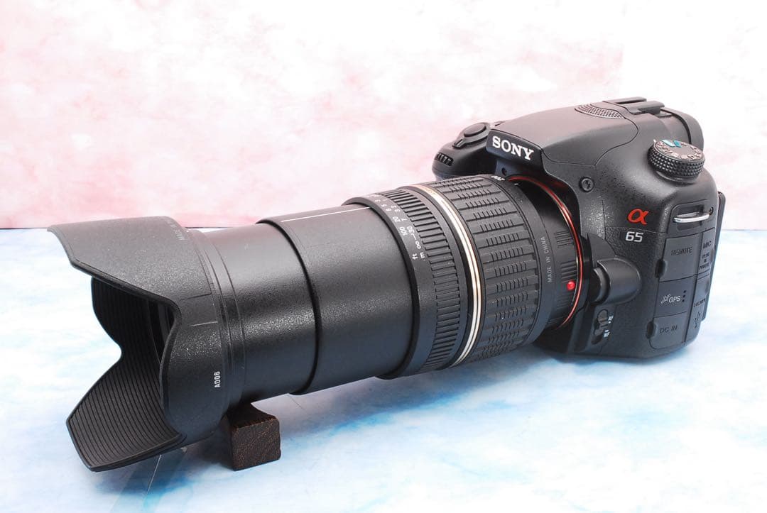 ソニー α65☆レンズ交換不要の高倍率レンズ☆一眼レフカメラ☆ショット数極少