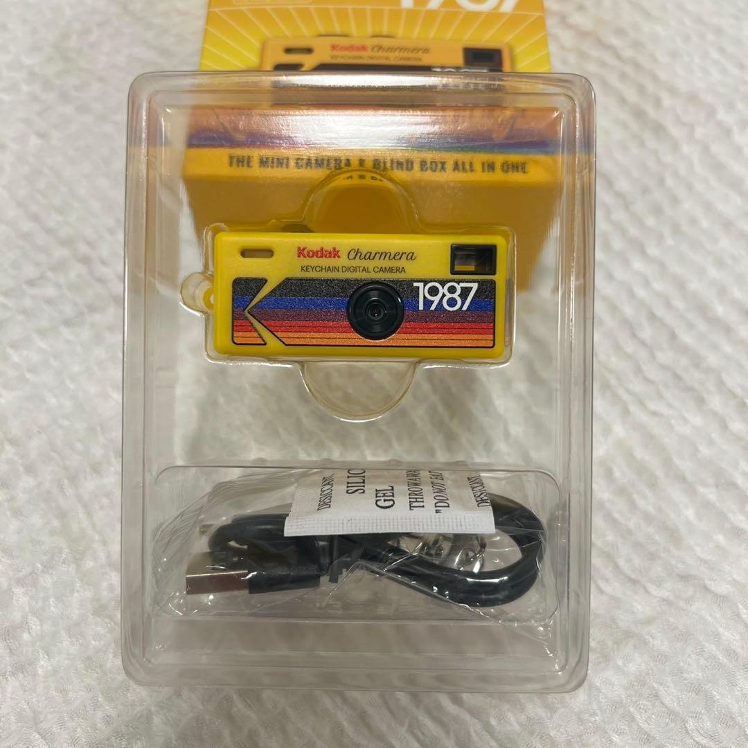 Kodak Charmera キーチェーンデジタルカメラ 1987 イエロー
