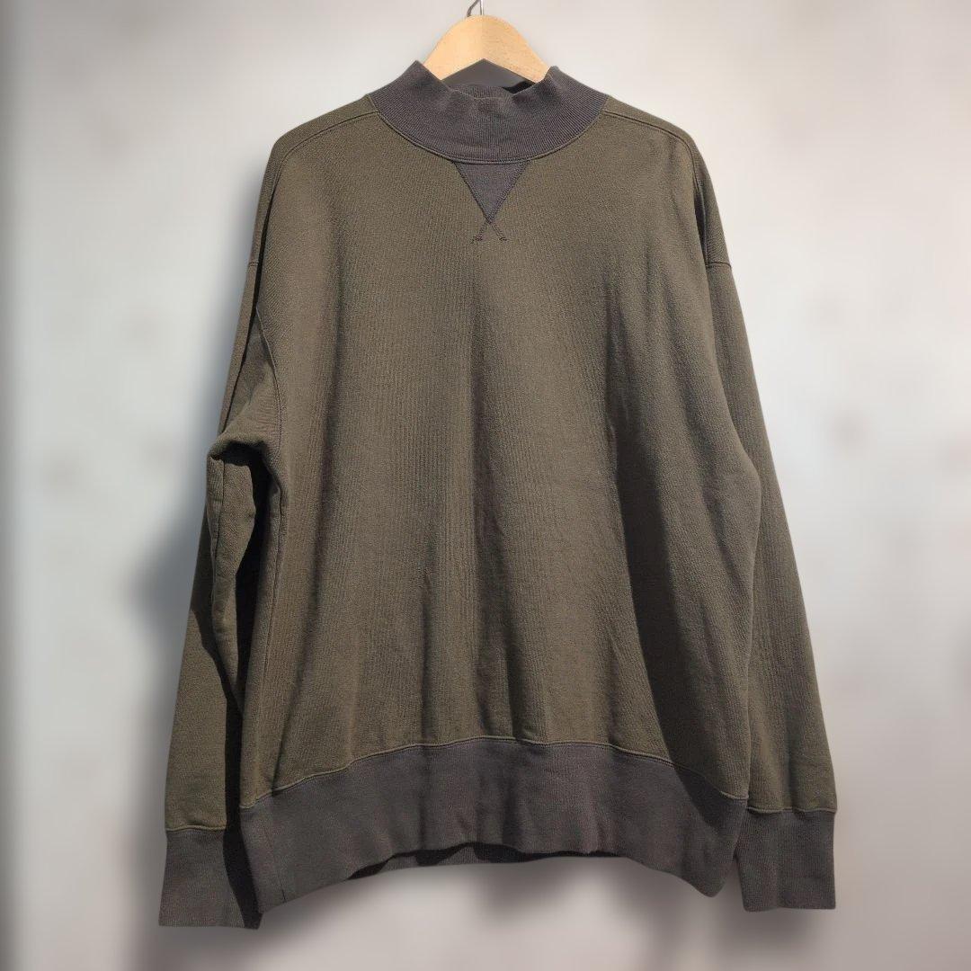 トップス 24AW Nigel Cabourn HIGH NECK SWEAT SHIRT