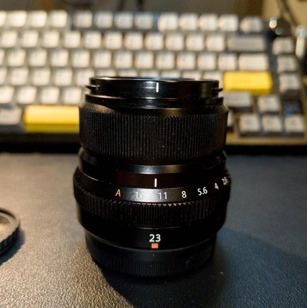 フジフイルム XF23mm F2 R WR ブラック【レンズフィルタつき】