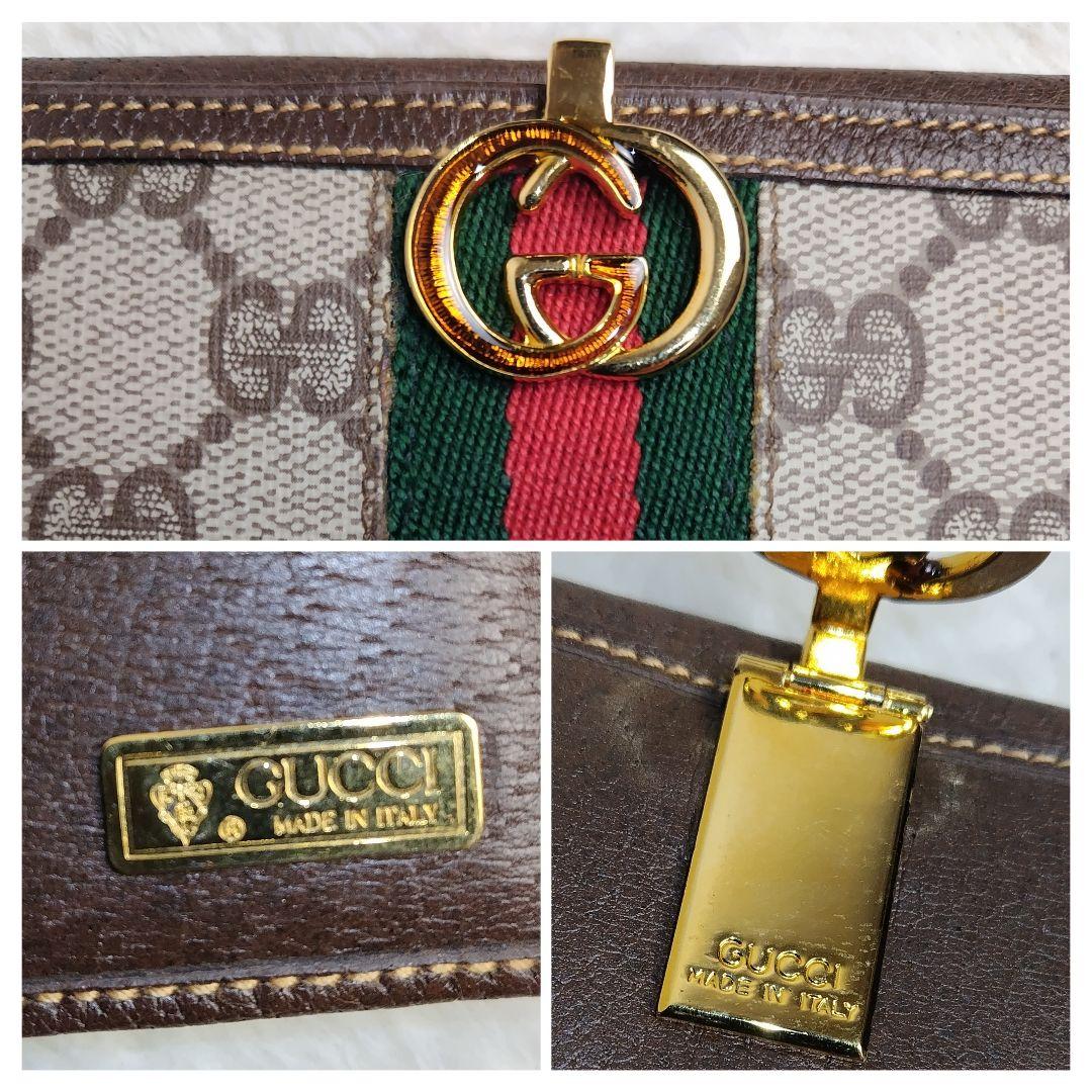 ✨極美品✨GUCCI ヴィンテージ GG柄 シェリーライン 長財布