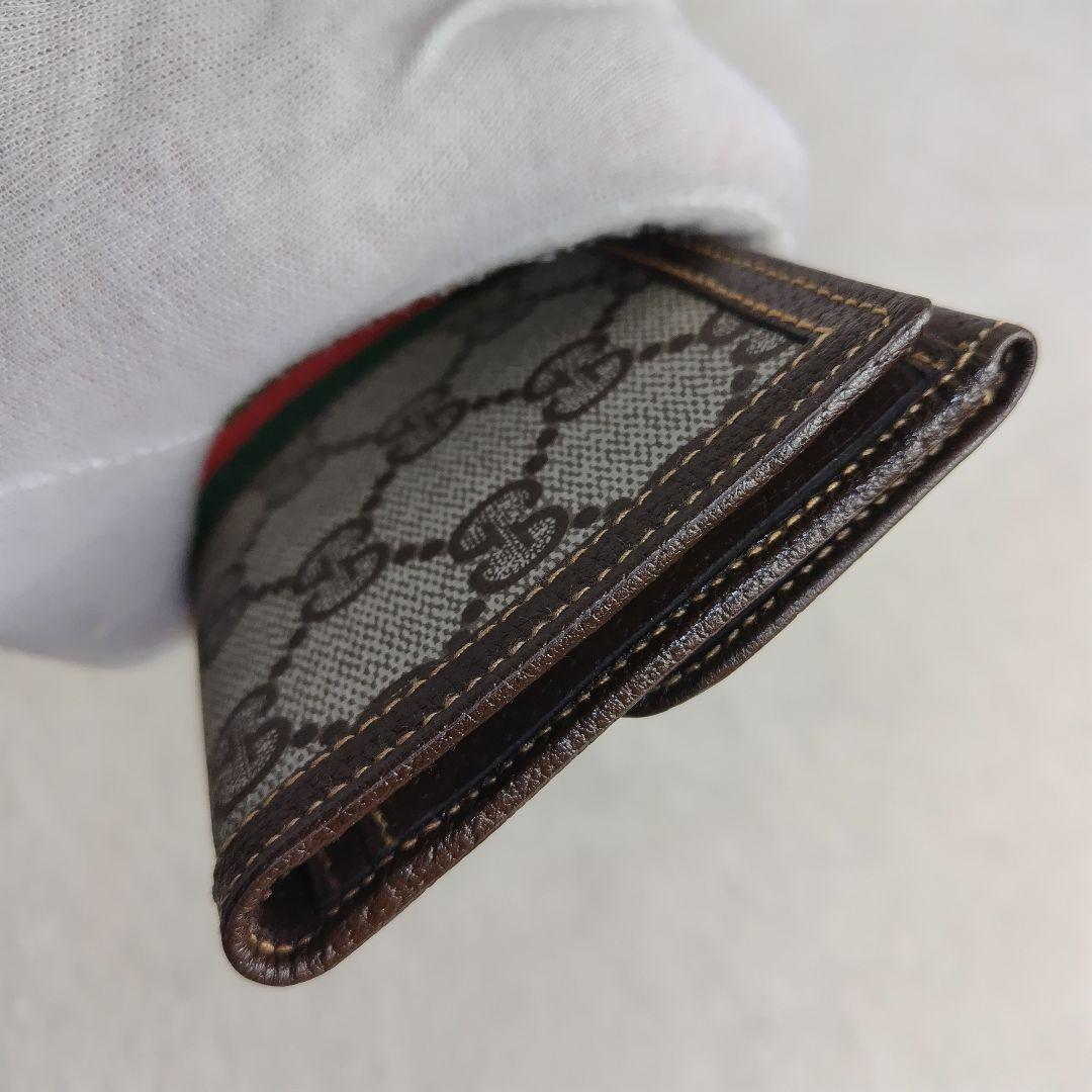 ✨極美品✨GUCCI ヴィンテージ GG柄 シェリーライン 長財布