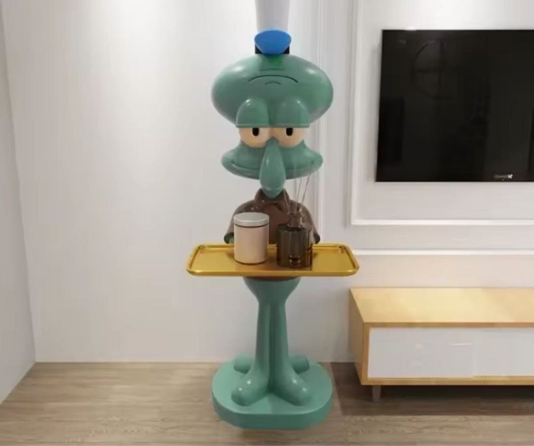 スポンジボブ　イカルゴ　置き物　オブジェ