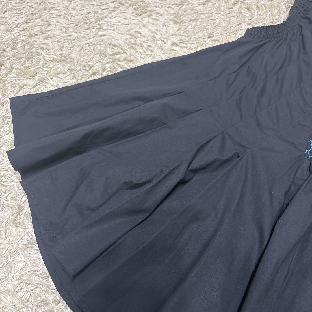 近年モデル エンフォルド スモッキングトップス　チュニック　アシメトリー　38